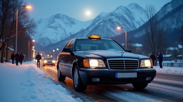 Taxi Moûtiers Val Thorens : votre transfert sécurisé et rapide