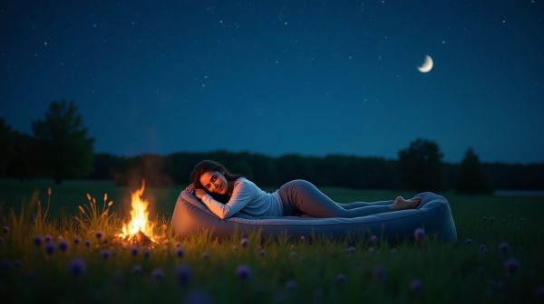 Un matelas de camping confortable pour une bonne nuit sous les étoiles